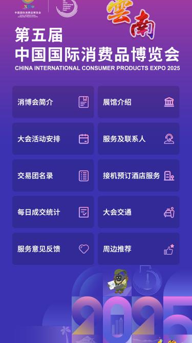 第五届中国国际消费品博览会云南代表团